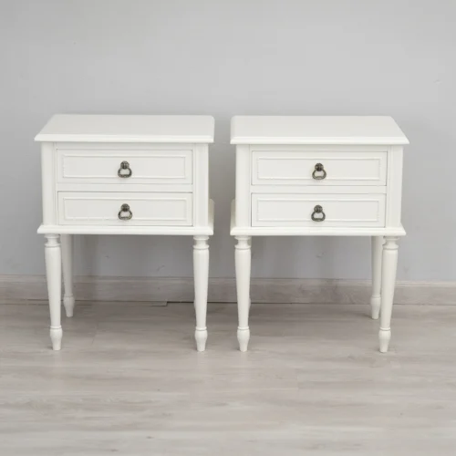 Edwardian 2 Drawer Pedestals