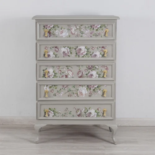 Floral Chest of Drawers