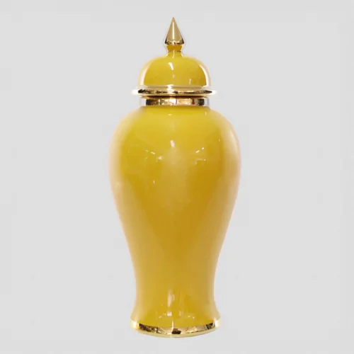 Yellow Gold Jar Lid
