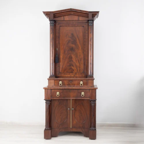 Tall Mahogany Cabinet