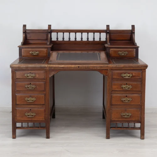 Victorian Pedestal Desk