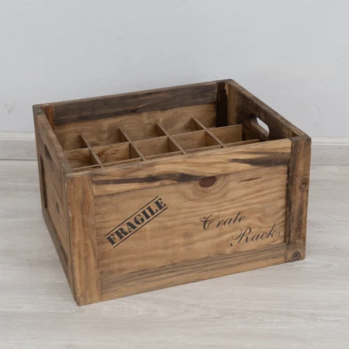 River Woods Crate Rack