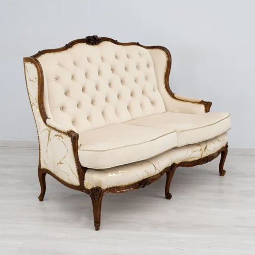 Victorian Walnut Sofa 1