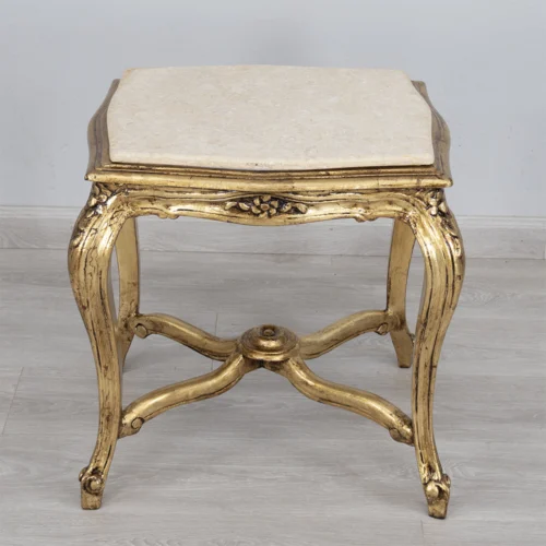 Gilded Marble Top Table 1