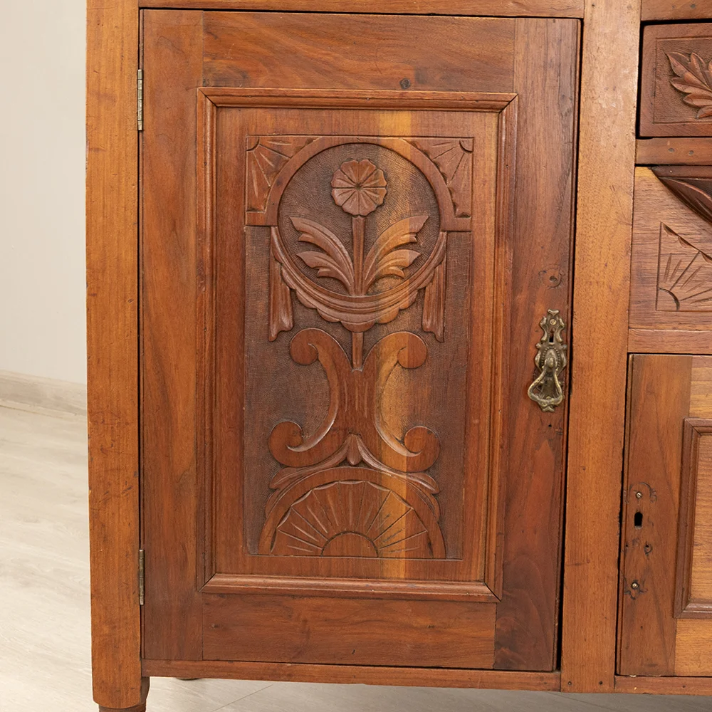 Art Nouveau Oak Dresser - Kings & Queens Antiques