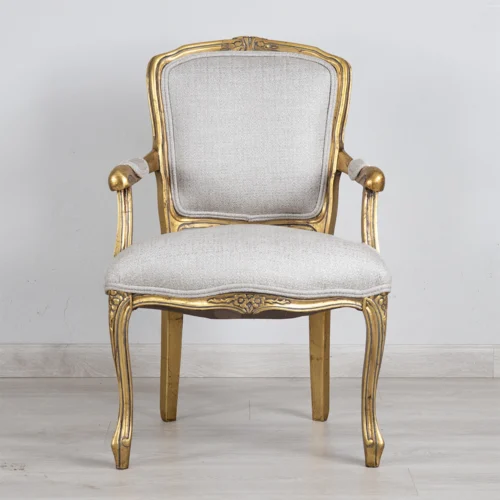 Single Gilded Armchair 1