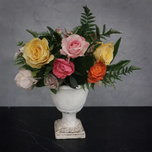Vase and Flowers